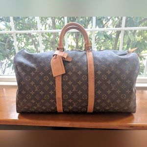 Louis Vuitton Keepall 55 Luggage